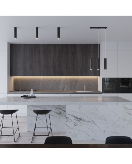 Kinkiet LAGOS 2 czarny Sollux SL.0330