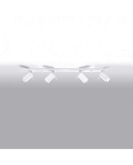 Plafon RING 4L biały Sollux SL.0331