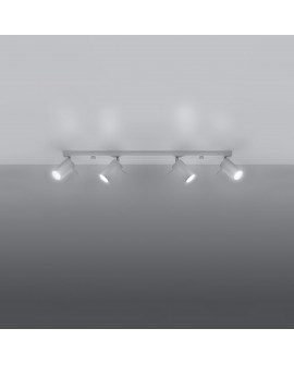 Plafon RING 4L biały Sollux SL.0331