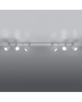 Plafon RING 6L biały Sollux SL.0333
