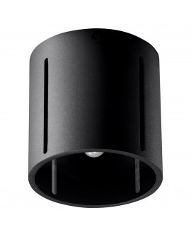 Plafon INEZ czarny Sollux SL.0356