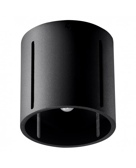 Plafon INEZ czarny Sollux SL.0356