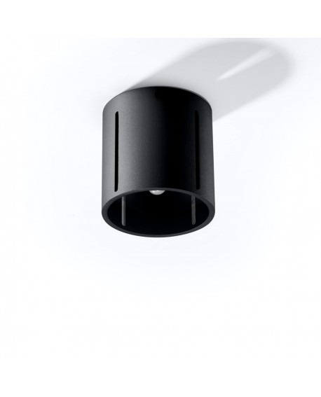 Plafon INEZ czarny Sollux SL.0356