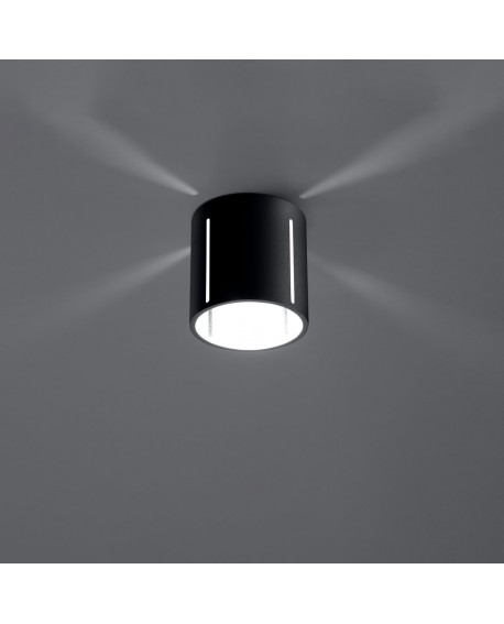 Plafon INEZ czarny Sollux SL.0356