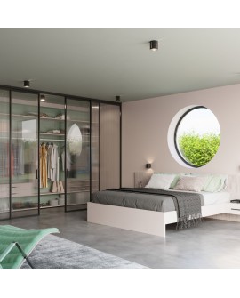 Plafon INEZ czarny Sollux SL.0356