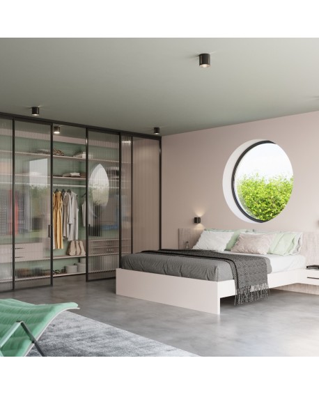 Plafon INEZ czarny Sollux SL.0356