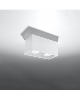 Plafon QUAD MAXI biały Sollux SL.0380