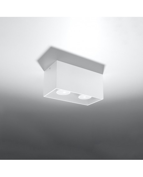 Plafon QUAD MAXI biały Sollux SL.0380