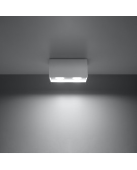 Plafon QUAD MAXI biały Sollux SL.0380