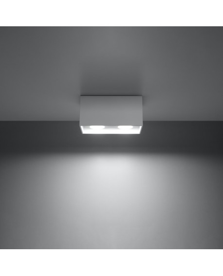 Plafon QUAD MAXI biały Sollux SL.0380