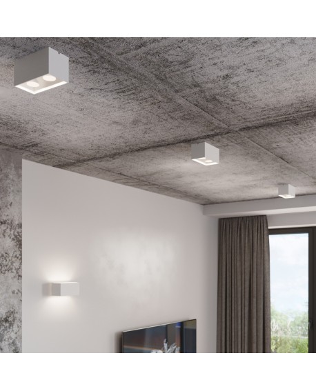 Plafon QUAD MAXI biały Sollux SL.0380