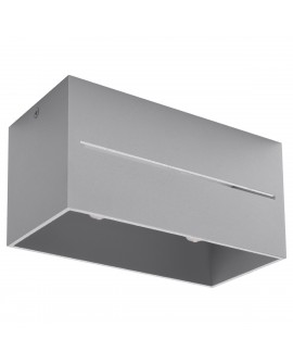 Plafon LOBO MAXI szary Sollux SL.0385