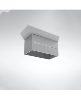 Plafon LOBO MAXI szary Sollux SL.0385
