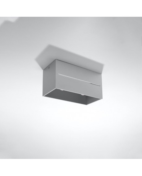 Plafon LOBO MAXI szary Sollux SL.0385