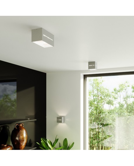 Plafon LOBO MAXI szary Sollux SL.0385