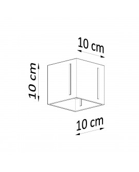 Plafon PIXAR biały Sollux SL.0398