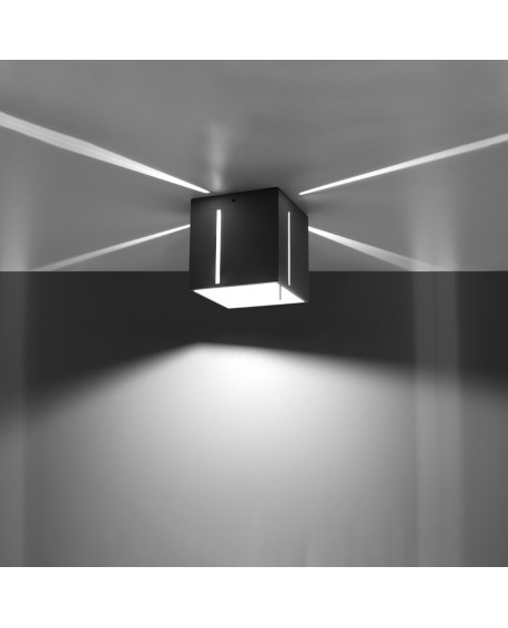 Plafon PIXAR szary Sollux SL.0399