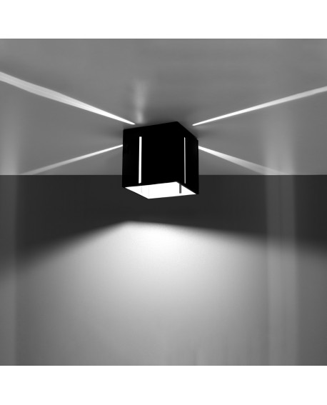 Plafon PIXAR czarny Sollux SL.0400