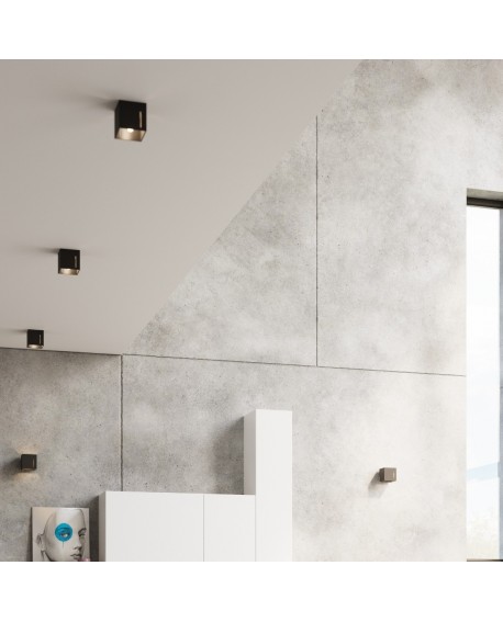 Plafon PIXAR czarny Sollux SL.0400