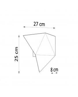 Kinkiet SOLIDO czarny Sollux SL.0421