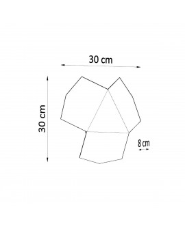 Kinkiet TRE biały Sollux SL.0424