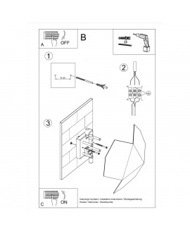 Kinkiet TRE biały Sollux SL.0424