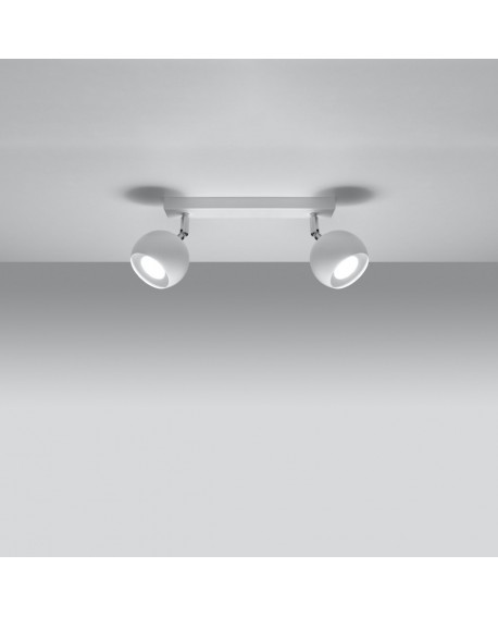 Plafon OCULARE 2 biały Sollux SL.0438