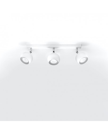 Plafon OCULARE 3 biały Sollux SL.0439