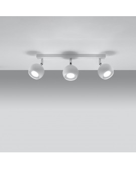 Plafon OCULARE 3 biały Sollux SL.0439