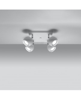 Plafon OCULARE 4 biały Sollux SL.0440