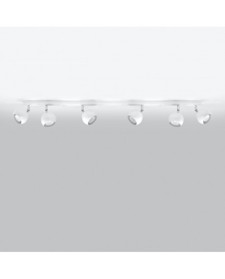 Plafon OCULARE 6L biały Sollux SL.0442