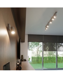 Plafon RING 2 szary Sollux SL.0450