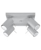 Plafon RING 4 szary Sollux SL.0452