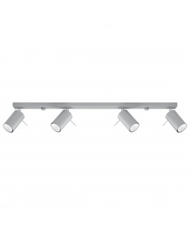 Plafon RING 4L szary Sollux SL.0453