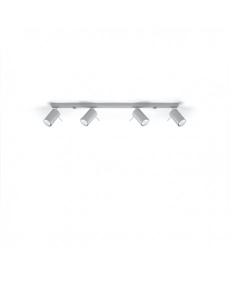 Plafon RING 4L szary Sollux SL.0453
