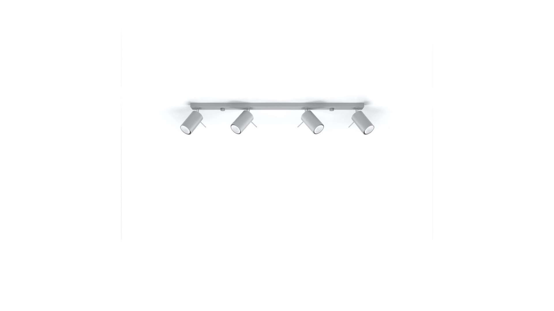 Plafon RING 4L szary Sollux SL.0453