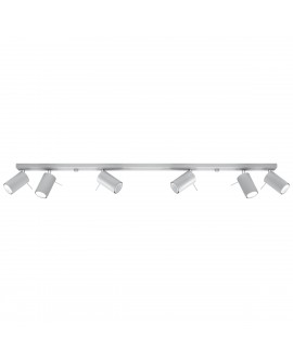 Plafon RING 6L szary Sollux SL.0454