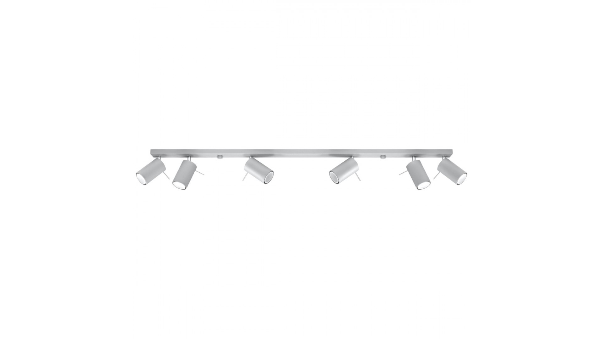 Plafon RING 6L szary Sollux SL.0454