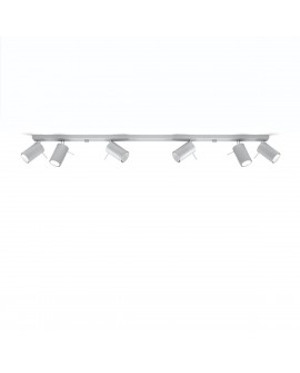Plafon RING 6L szary Sollux SL.0454