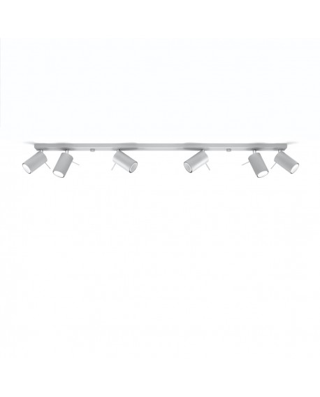 Plafon RING 6L szary Sollux SL.0454