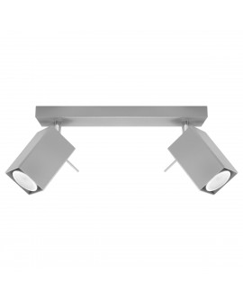 Plafon MERIDA 2 szary Sollux SL.0456