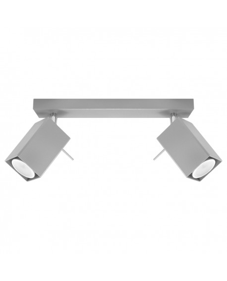 Plafon MERIDA 2 szary Sollux SL.0456