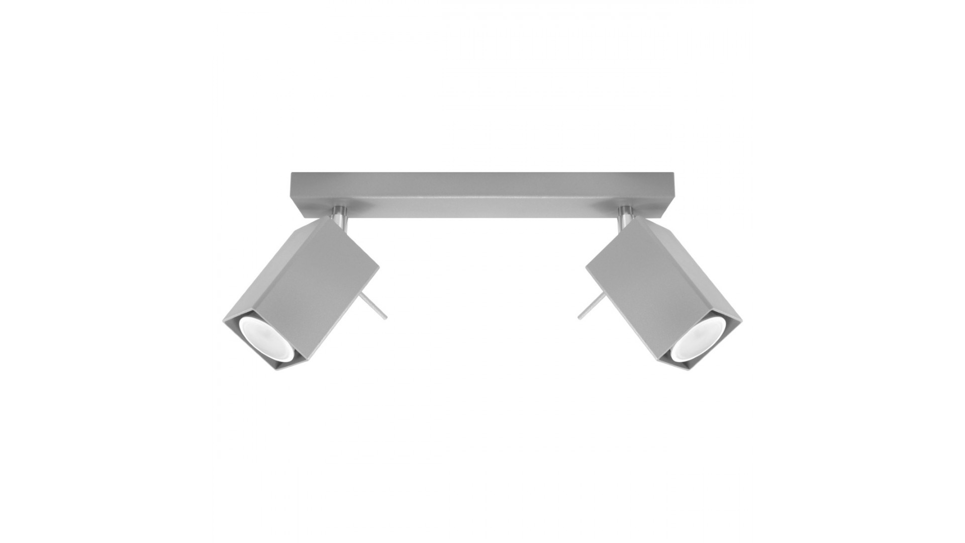 Plafon MERIDA 2 szary Sollux SL.0456