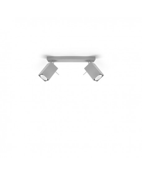 Plafon MERIDA 2 szary Sollux SL.0456