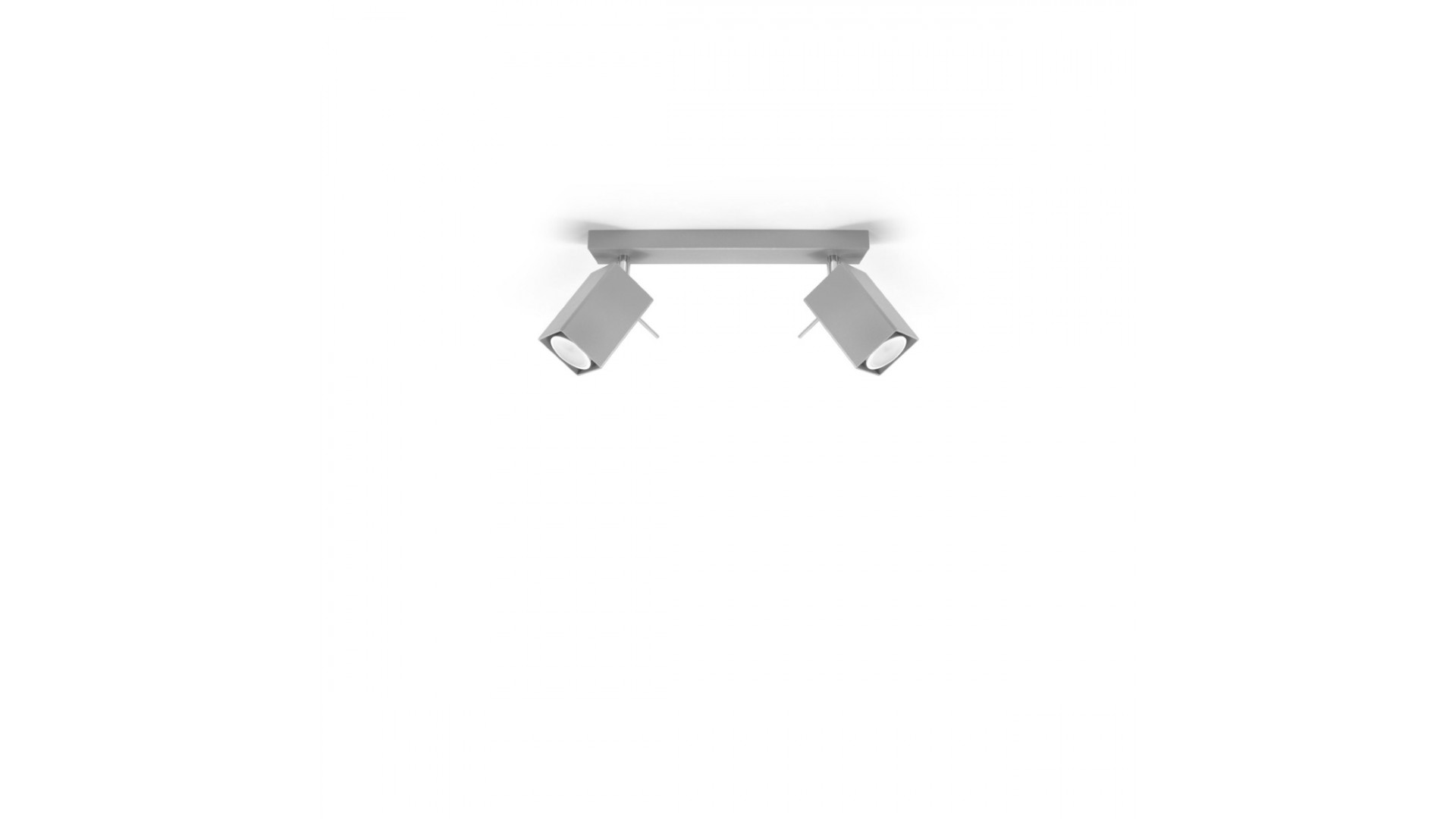 Plafon MERIDA 2 szary Sollux SL.0456
