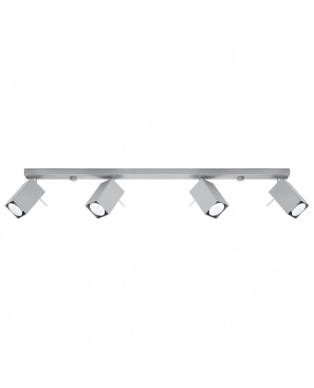 Plafon MERIDA 4L szary Sollux SL.0461