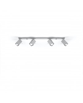 Plafon MERIDA 4L szary Sollux SL.0461