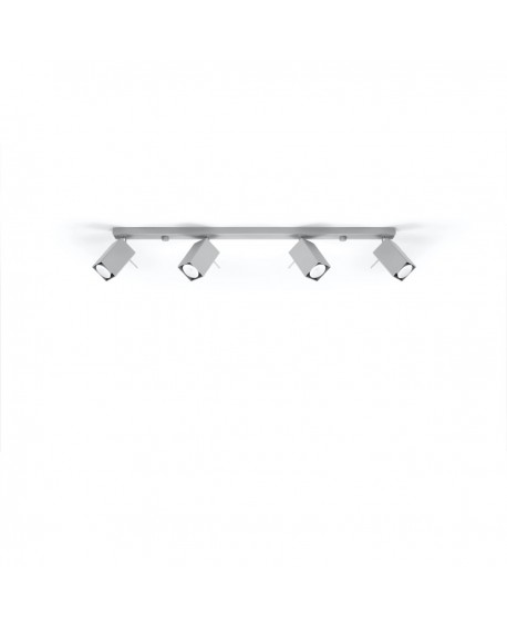Plafon MERIDA 4L szary Sollux SL.0461