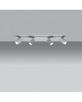 Plafon MERIDA 4L biały Sollux SL.0463