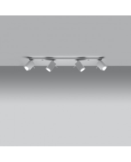 Plafon MERIDA 4L biały Sollux SL.0463